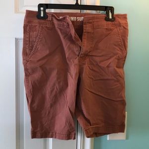 Red Mossimo shorts